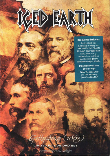 Iced Earth Gettysburg 1863 Poster