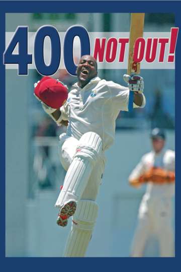 400 Not Out  Brian Laras World Record Innings Poster