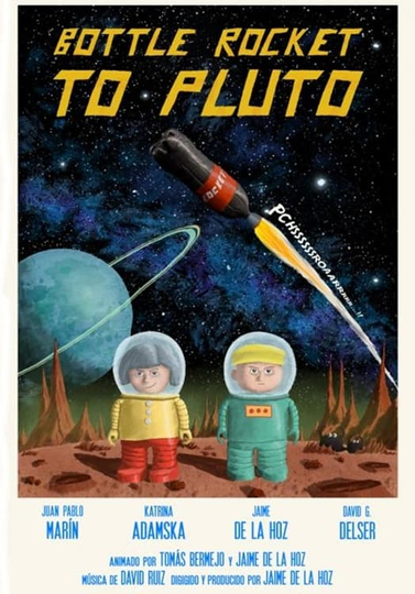 Bottle Rocket to Pluto Poster