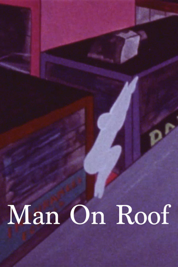 Man on Roof Poster