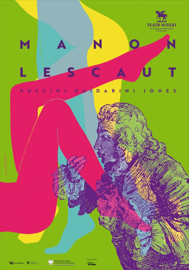 MANON LESCAUT Puccini – Poznań Opera Poster