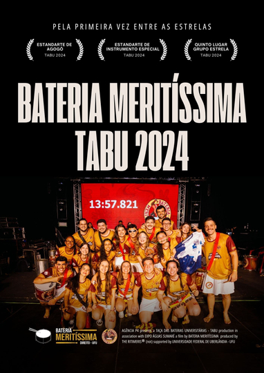 Bateria Meritíssima TABU 2024 Poster