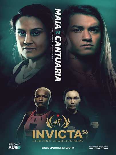 Invicta FC 56: Maia vs. Cantuaria Poster