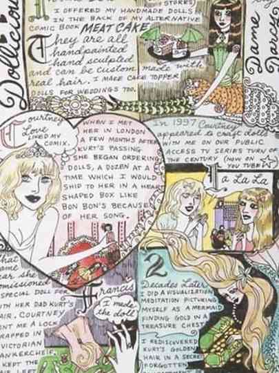 Doll Crafting with Dame Darcy & Courtney Love Poster