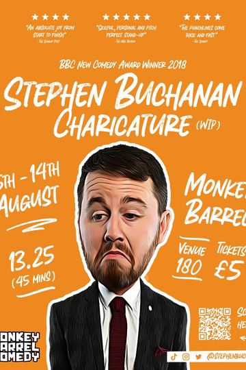 Stephen Buchanan: Charicature Poster