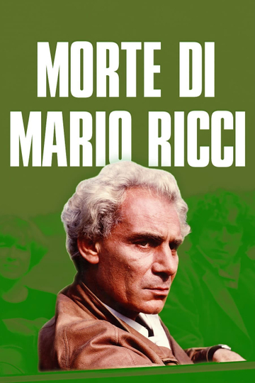 The Death of Mario Ricci Poster