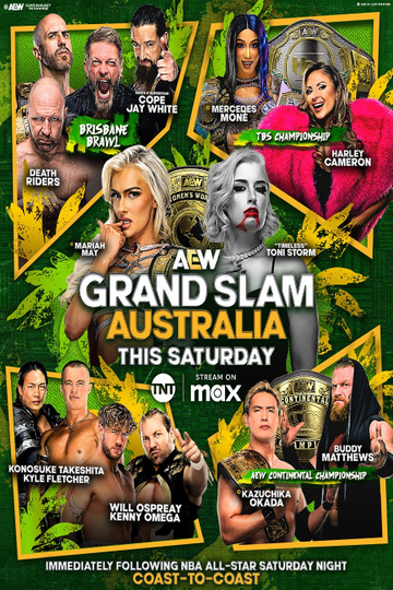 AEW: Grand Slam Australia Poster