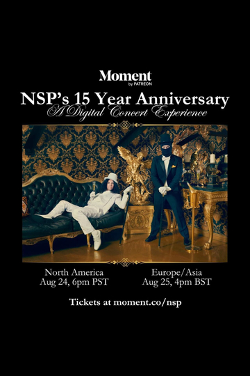 Ninja Sex Party's 15 Year Anniversary Concert Poster