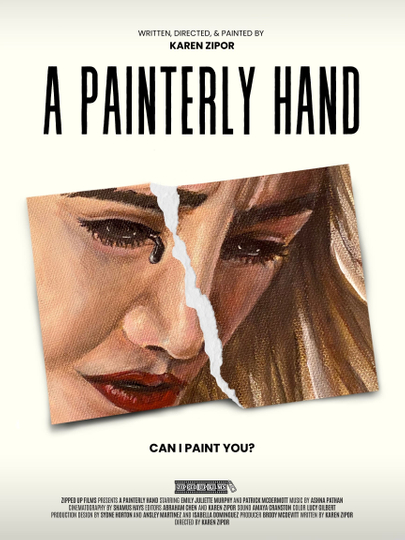 A Painterly Hand Poster