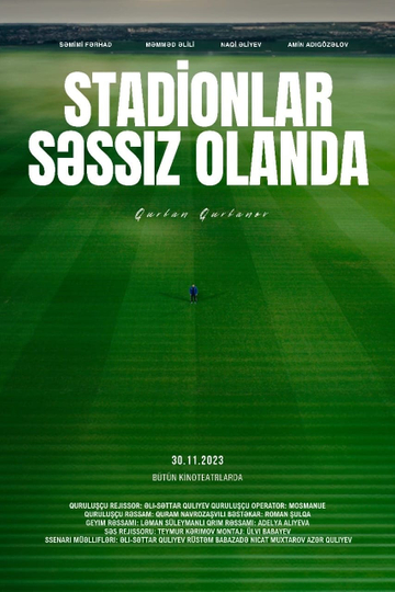 Stadionlar Səssiz Olanda Poster