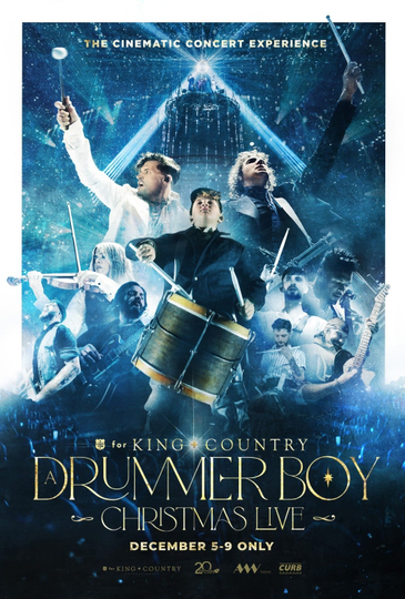 for KING + COUNTRY's A Drummer Boy Christmas LIVE Poster