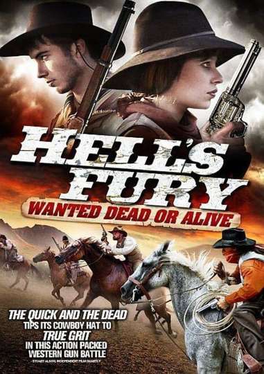 Hells Fury Wanted Dead or Alive Poster