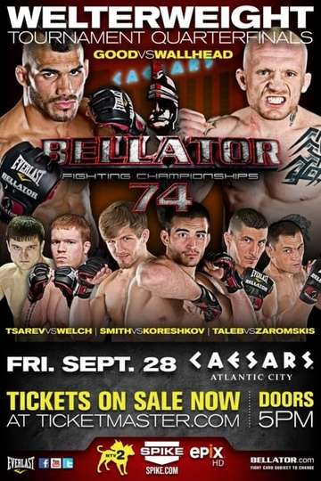 Bellator 74 Poster