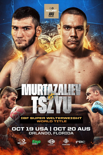 Bakhram Murtazaliev vs. Tim Tszyu Poster