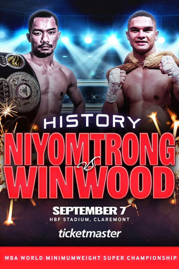 Thammanoon Niyomtrong vs. Alex Winwood Poster