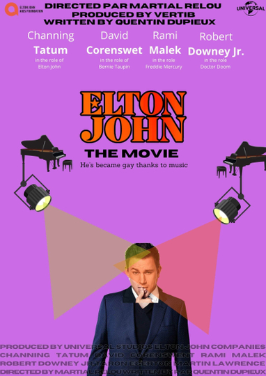 Elton John The Movie Poster