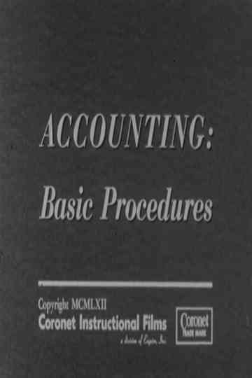 Accounting: Basic Procedures Poster