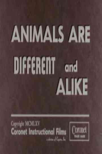 Animals Are Different and Alike