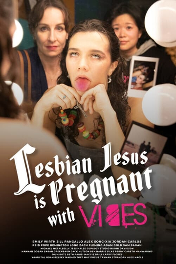 Lesbian Jesus Is Pregnant with Vibes Poster