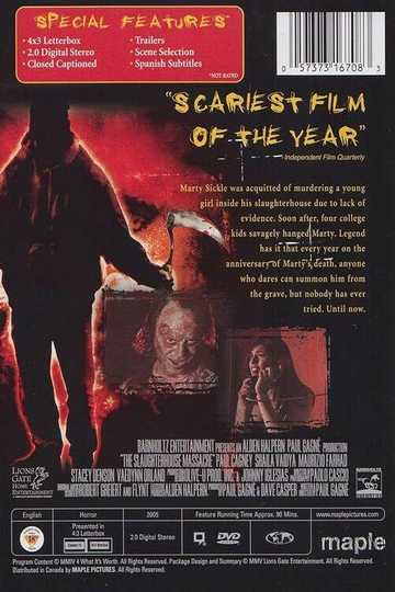 The Slaughterhouse Massacre Poster