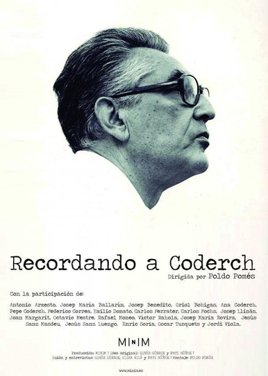 Recordant Coderch Poster