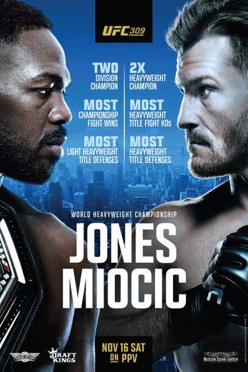 UFC 309: Jones vs. Miocic Poster