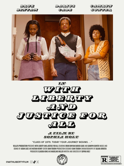 With Liberty and Justice for All Poster