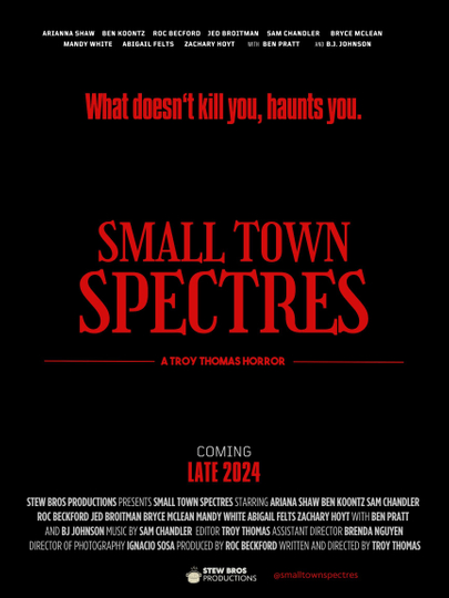 Small Town Spectres Poster