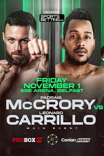 Padraig McCrory vs. Leonard Carrillo Poster