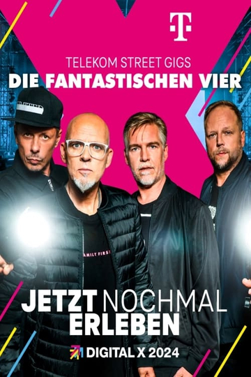 Die Fantastischen Vier auf der Digital X Poster