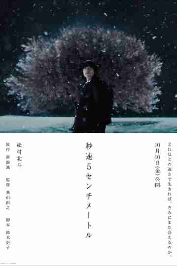 5 Centimeters per Second Poster