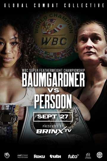 Alycia Baumgardner vs. Delfine Persoon Poster