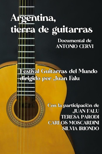 Argentina, tierra de guitarras Poster