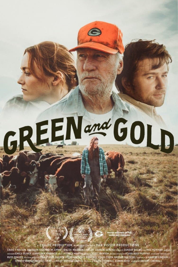 Green and Gold Poster