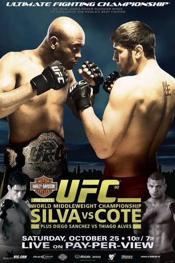 UFC 90: Silva vs. Cote Poster