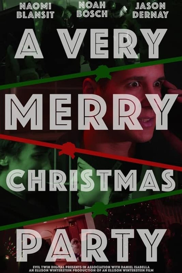 A Very Merry Christmas Party Poster