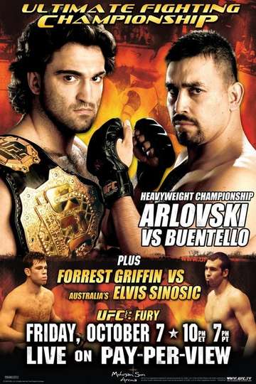 UFC 55: Fury Poster