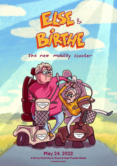 Else & Birthe - the new mobility scooter Poster