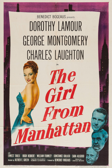 The Girl from Manhattan Poster