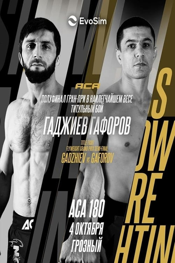 ACA 180: Gadzhiev vs. Gaforov Poster