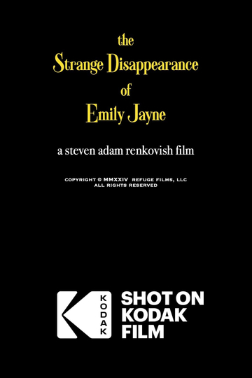 The Strange Disappearance of Emily Jayne Poster