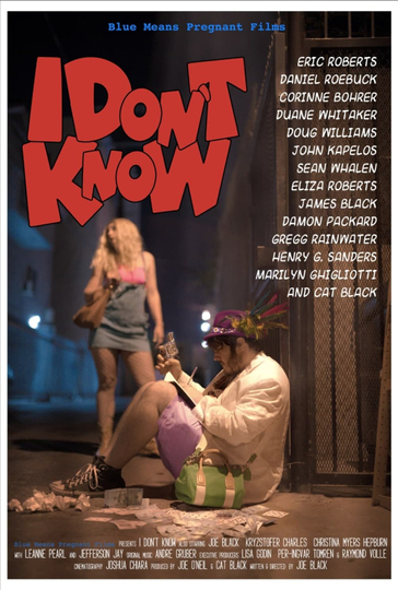 I Don't Know Poster