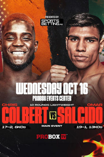 Chris Colbert vs. Omar Salcido Poster