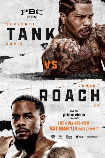 Gervonta Davis vs. Lamont Roach Poster