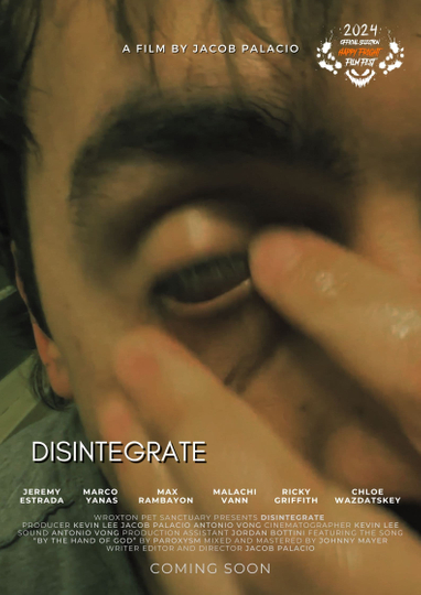 Disintegrate Poster