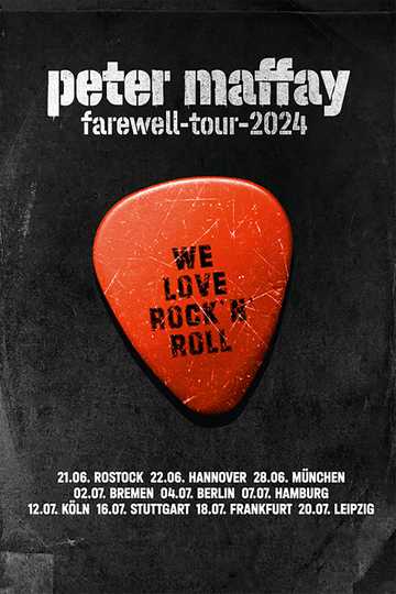 Peter Maffay: We Love Rock'n'Roll Poster