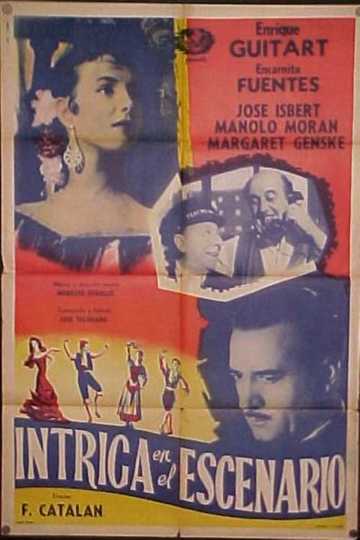 Intriga en el escenario Poster