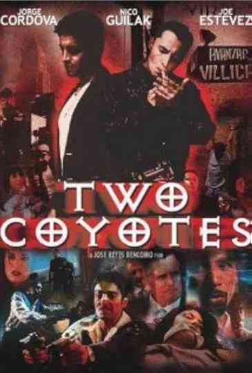 Two Coyotes Poster