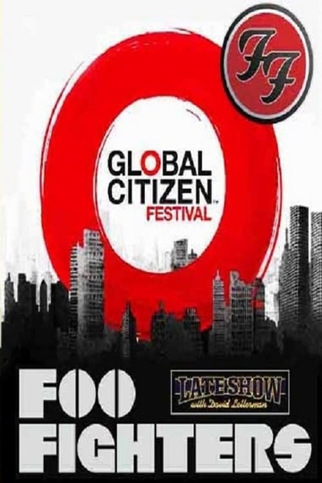 Foo Fighters - Global Citizen Festival Poster