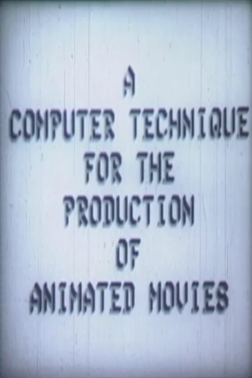 A Computer Technique for the Production of Animated Movies